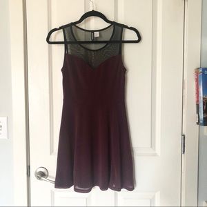Plum dress